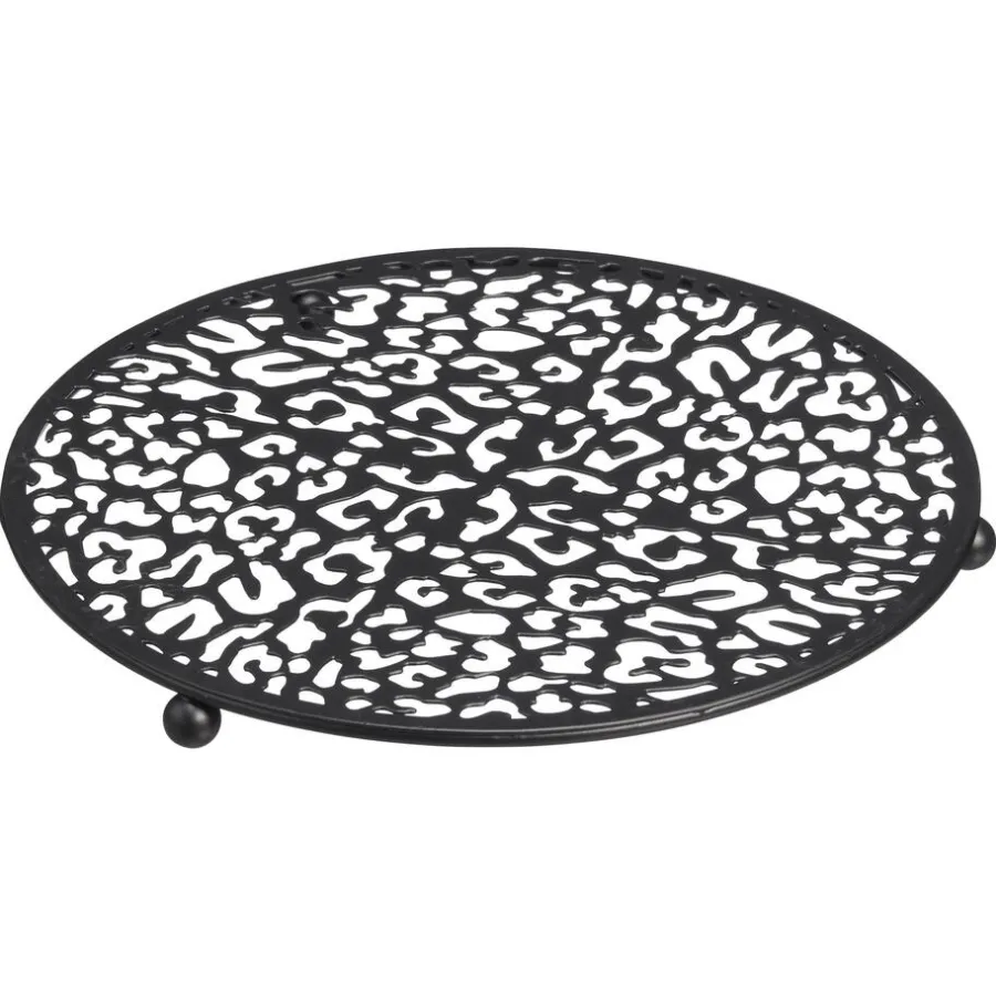 Kwantum Kerstservies|Onderzetters*Onderzetter Panter Zwart