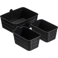Kwantum Opbergboxen & Lades*Opbergmand Mini S/3 Zwart