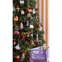 Kwantum Kerstballen & Kerstornamenten*Ornament Papegaai Multicolor