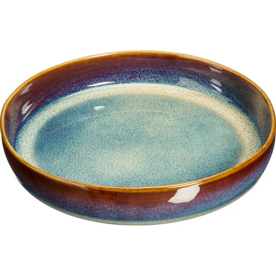 Kwantum Kerstservies|Borden*Pastabord Ava Blauw - ⌀21cm