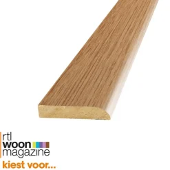 Kwantum Plinten*Plakplint Naturel Eiken 121