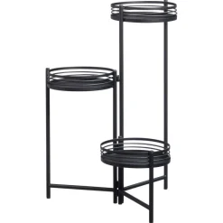 Kwantum Vazen & Potten*Plantenrek Catania Zwart