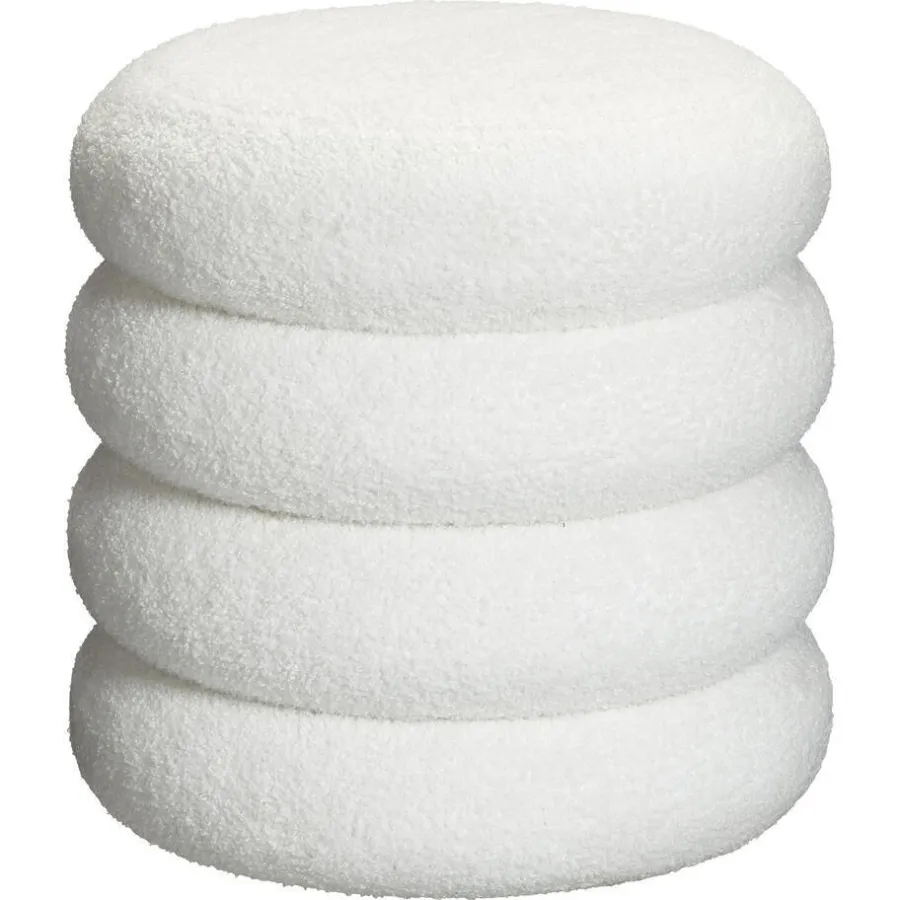 Kwantum Poefen & Hockers*Poef Prato Wit