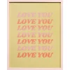 Kwantum Wanddecoratie*Poster Love You 40x50 Cm