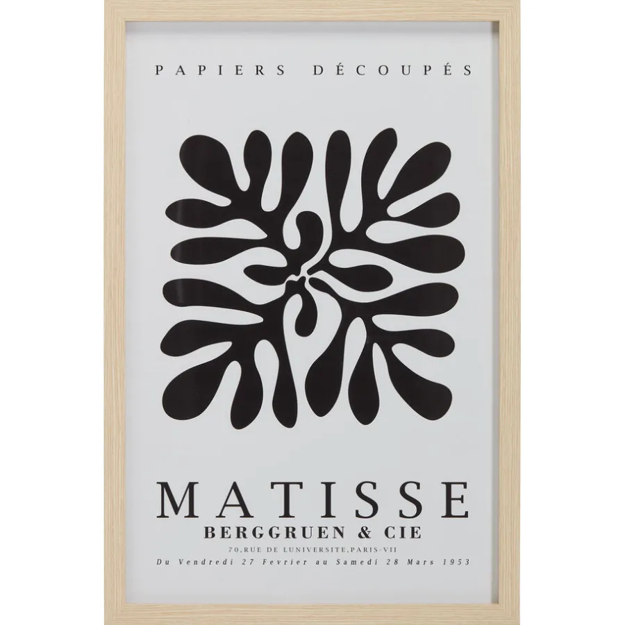 Kwantum Wanddecoratie*Poster Matisse Zwart