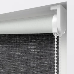 Kwantum Rolgordijnen*Rolgordijn Cloe Verduisterend Zwart