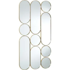 Kwantum Spiegels*Spiegel Block Goud