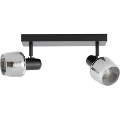 Kwantum Spots*Spot Cala 2-Lichts Zwart