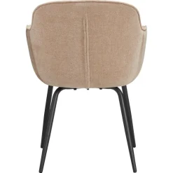 Kwantum Eetkamerstoelen*Stoel Como Caramel Camel