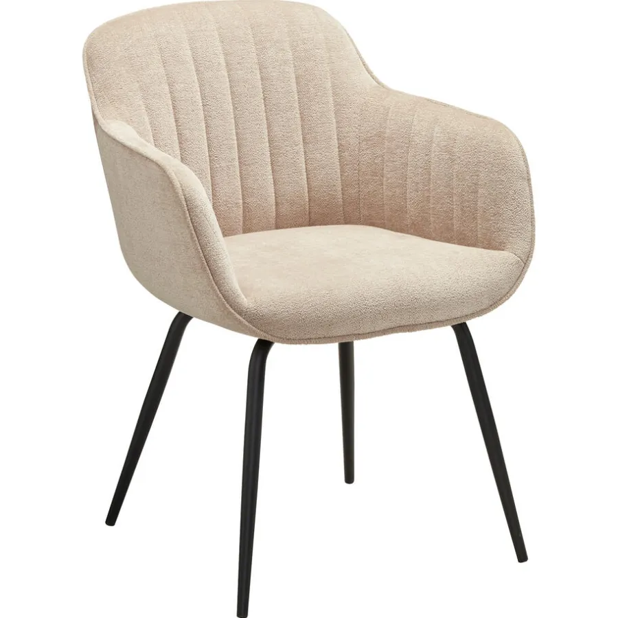 Kwantum Eetkamerstoelen*Stoel Como Off-White Creme