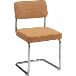 Kwantum Eetkamerstoelen*Stoel Varedo Caramel Camel