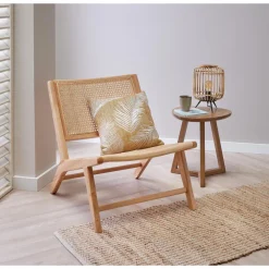 Kwantum Tafellampen*Tafellamp Bia Zwart Naturel