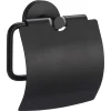 Kwantum Badkameraccessoires*Toiletrolhouder Metaal Zwart 14,5x7x14,5 Cm