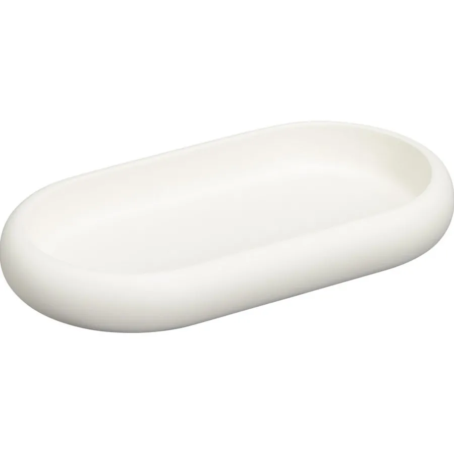 Kwantum Badkameraccessoires*Tray Bumper Ovaal Wit