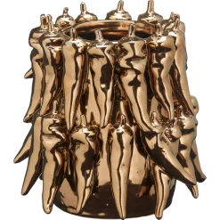 Kwantum Vazen & Potten*Vaas Peper Goud