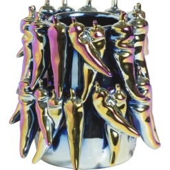 Kwantum Vazen & Potten*Vaas Peper Holo Multicolor