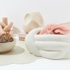 Kwantum Vazen & Potten*Vaas Pile Beige