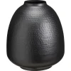 Kwantum Vazen & Potten*Vaas Toula Zwart - 30x35 Cm