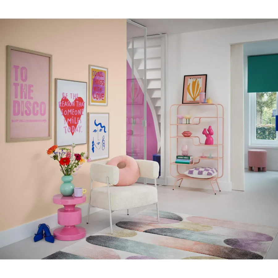 Kwantum Stellingkasten*Vakkenkast Malfa Roze