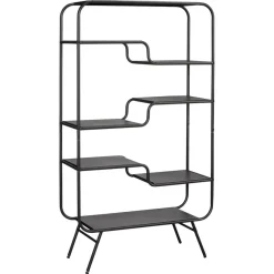 Kwantum Stellingkasten*Vakkenkast Malfa Zwart