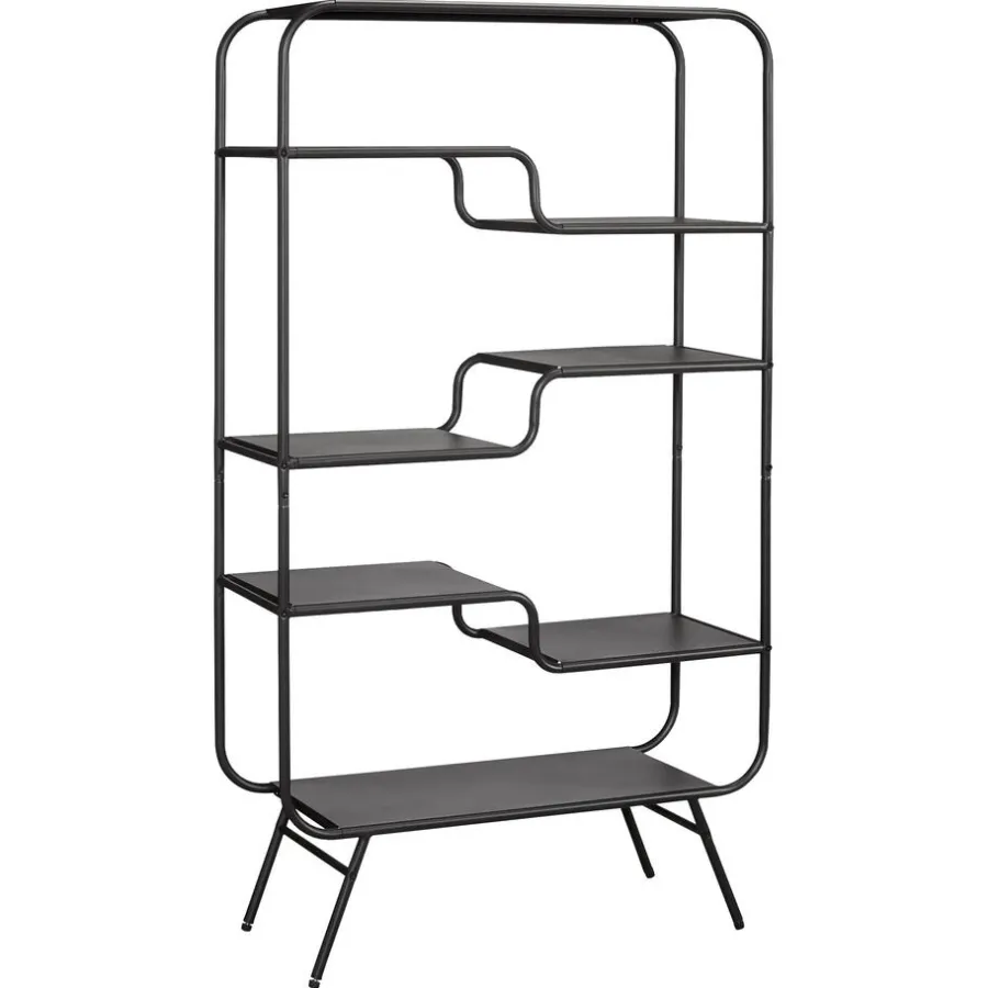 Kwantum Stellingkasten*Vakkenkast Malfa Zwart