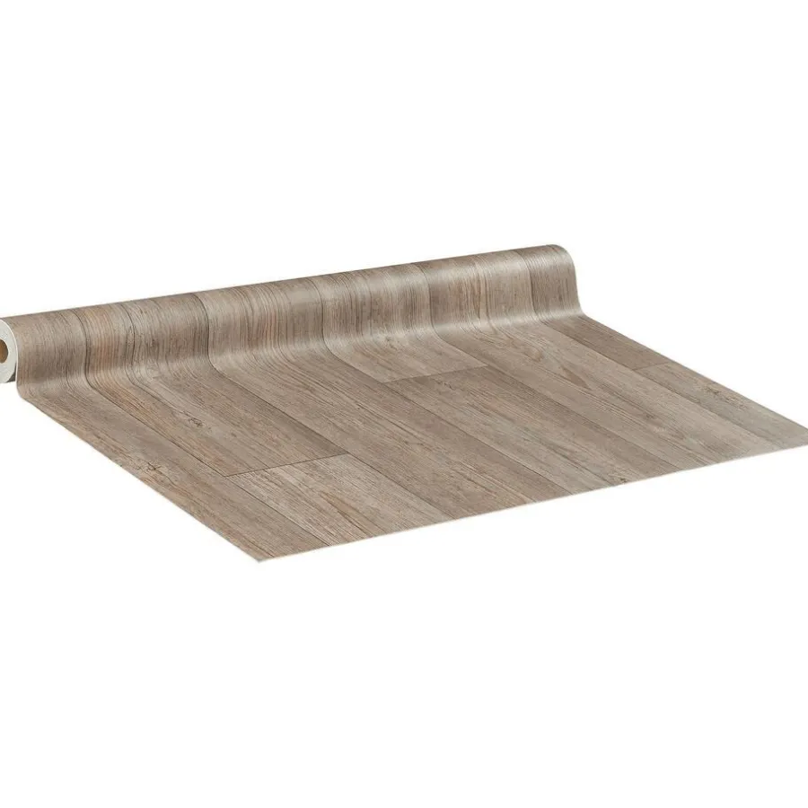 Kwantum Vinyl Vloeren*Vinyl Preston Grijs Grenen Je berekent hoeveel meters je nodig hebt door lengte en breedte in te vullen