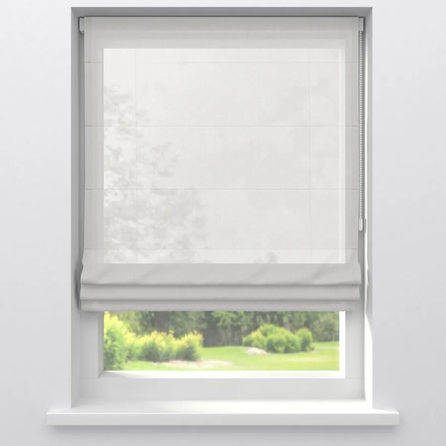 Kwantum Vouwgordijnen|Vitrages*Vitrage Bjork Wit 150 Cm 150CM