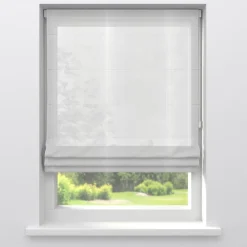 Kwantum Vouwgordijnen|Vitrages*Vitrage Eva Wit