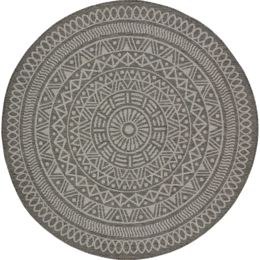 Kwantum Vloerkleden|Buitenkleden*Vloerkleed Rino Grijs