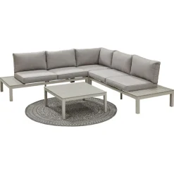 Kwantum Vloerkleden|Buitenkleden*Vloerkleed Rino Grijs