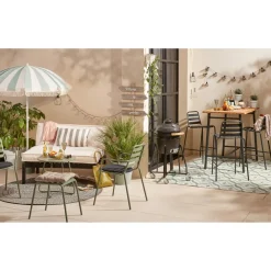 Kwantum Vloerkleden|Buitenkleden*Vloerkleed Rino Grijs