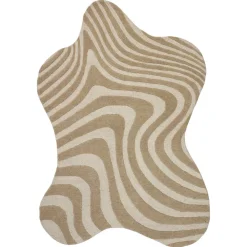 Kwantum Vloerkleden Kinderkamer*Vloerkleed Sandbank Zand 160x230 Cm 160X230CM