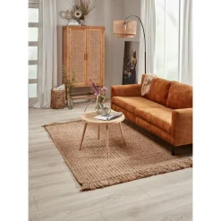 Kwantum Vloerlampen*Vloerlamp Cilen Zwart Bruin