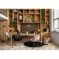 Kwantum Vloerlampen*Vloerlamp Cura Zwart